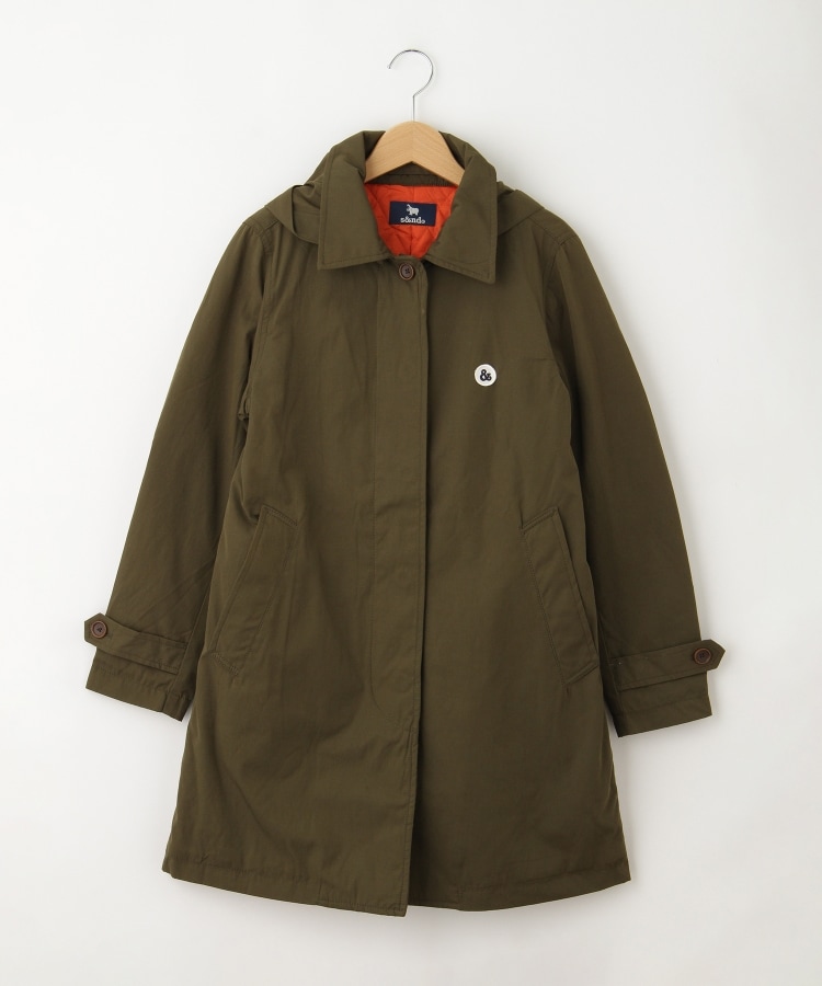 オフプライスストア(ウィメン)(OFF PRICE STORE(Women))のｓ＆ｎｄ（セカンド） 裏面キルティング中綿コート カーキ(027)