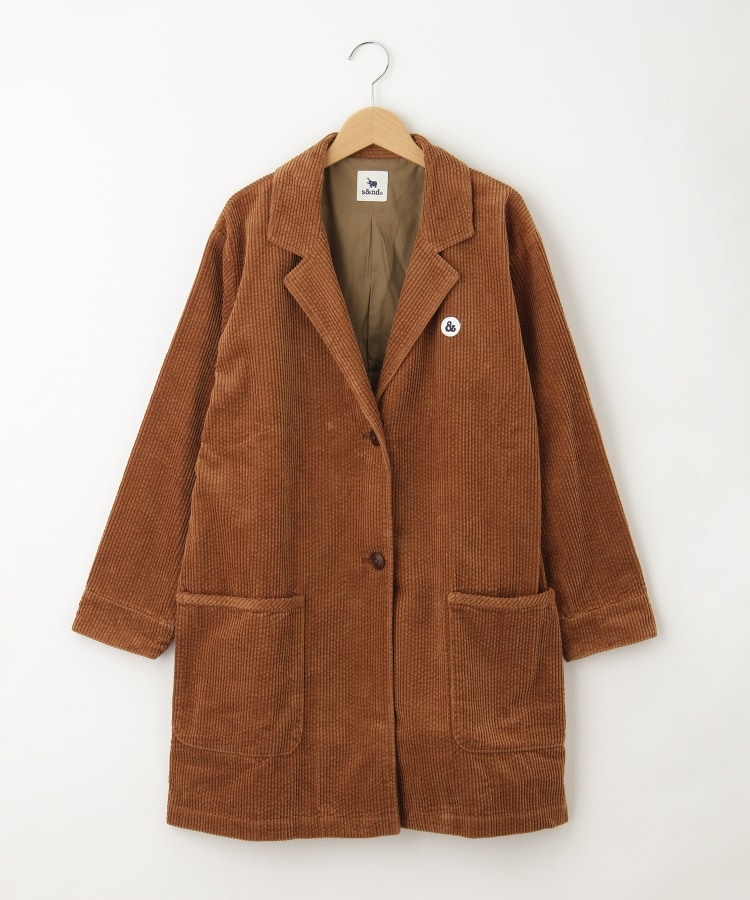 オフプライスストア(ウィメン)(OFF PRICE STORE(Women))のｓ＆ｎｄ（セカンド） コーデュロイコート キャメル(051)