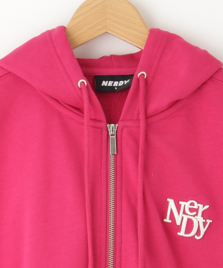 NERDY(ノルディ) W′S CROPPED HOODIE ZIP-UP(パーカー NERDY(ノルディ) W′S CROPPED HOODIE ZIP-UP(パーカー