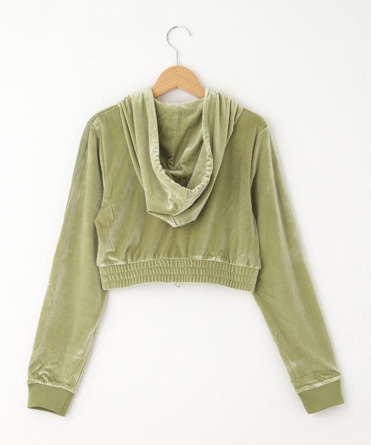 オフプライスストア(ウィメン)(OFF PRICE STORE(Women))のNERDY（ノルディ） W′S NY VELVET CROPPED HOODIE TRACK TOP2