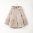 オフプライスストア(ウィメン)(OFF PRICE STORE(Women))のinnowave（イノウェーブ） フェイクファーキルティングショートコート【SALE/カジュアル/デイリー/トレンド/きれいめカジュアル】 ライトグレー(011)