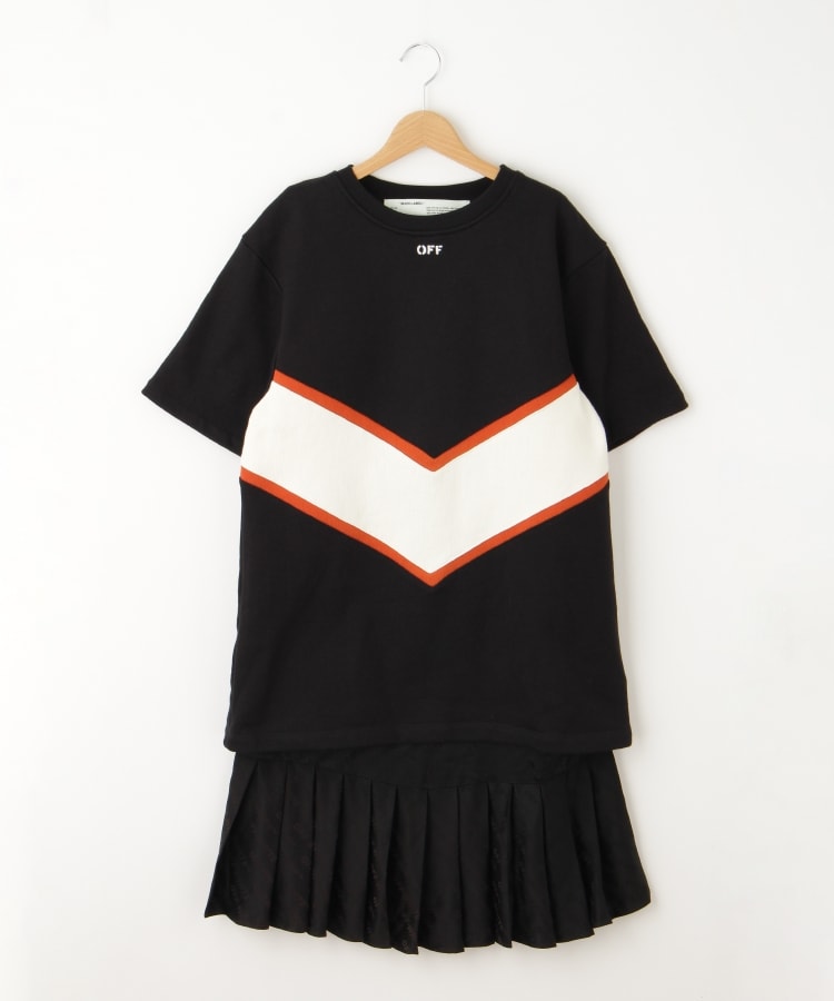 オフプライスストア(ウィメン)(OFF PRICE STORE(Women))のOFF-WHITE™(オフ-ホワイト) プルオーバーキャミワンピセット ブラック(019)