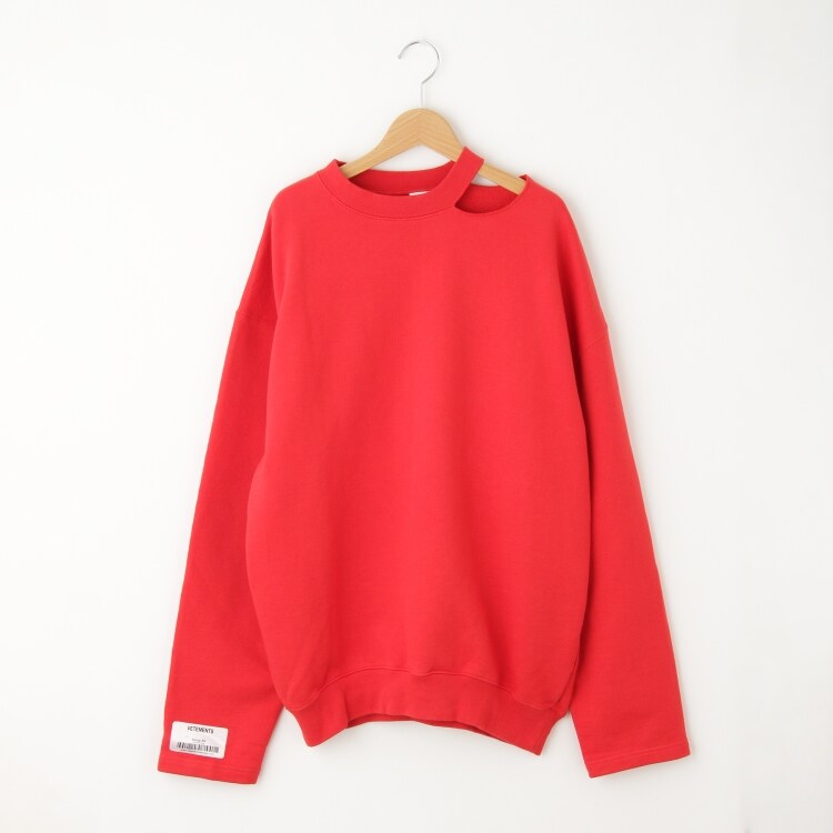 オフプライスストア(ウィメン)(OFF PRICE STORE(Women))のVETEMENTS(ヴェトモン) ダメージ風トレーナー スウェット・トレーナー