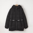 オフプライスストア(ウィメン)(OFF PRICE STORE(Women))のDKNY(ディーケーエヌワイ) ロゴベルト付きフーディーコート1