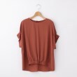 オフプライスストア(ウィメン)(OFF PRICE STORE(Women))のqout フロントギャザーデザインブラウス ブラウン(043)