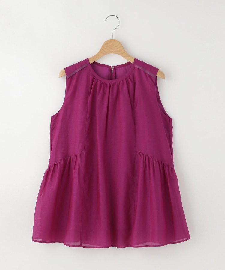 オフプライスストア(ウィメン)(OFF PRICE STORE(Women))のseadrake ノースリ切替ブラウス パープル(082)