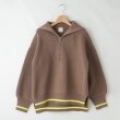 オフプライスストア(ウィメン)(OFF PRICE STORE(Women))のｓｅｅｓｅｔ（シーセット） ハーフジップニット キャメルブラウン(041)