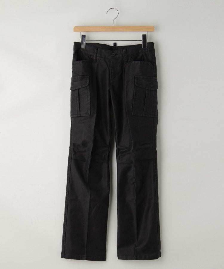 オフプライスストア(ウィメン)(OFF PRICE STORE(Women))のDANA（ダナ） 膝タック入りカーゴパンツ ブラック(019)