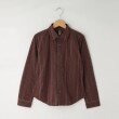 オフプライスストア(ウィメン)(OFF PRICE STORE(Women))のDANA（ダナ） ストライプ刺繍シャツ ブラウン(024)