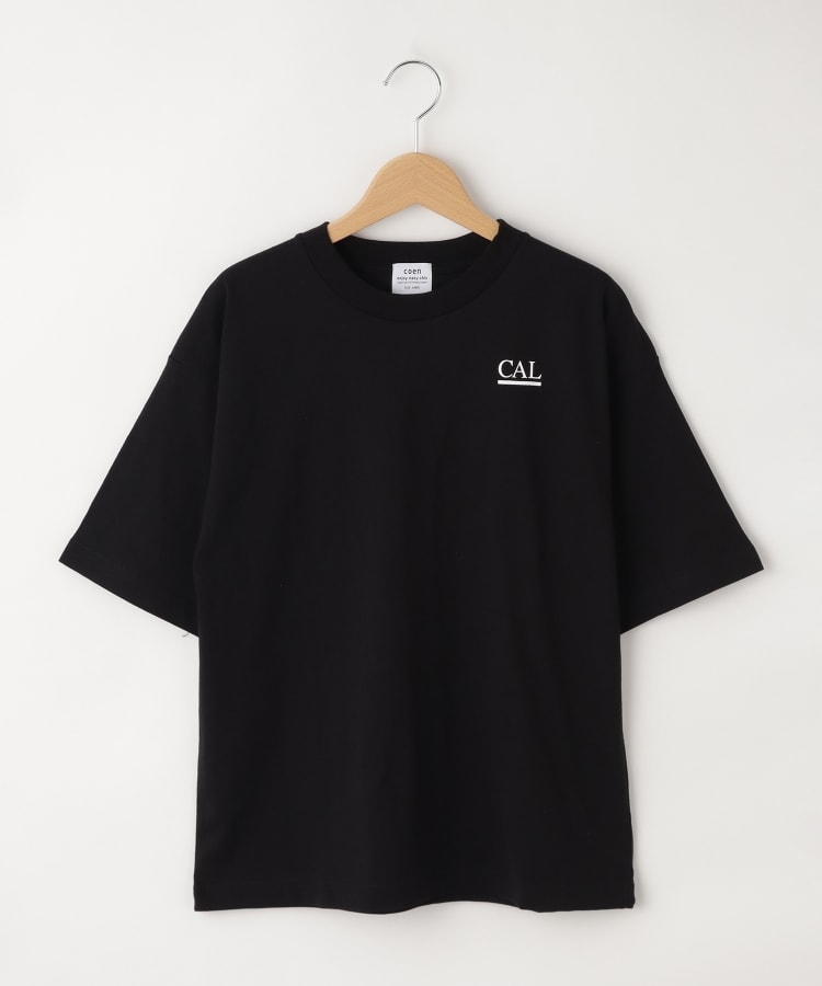 オフプライスストア(ウィメン)(OFF PRICE STORE(Women))のcoen(コーエン)　カリフォルニアスーベニアTシャツ　【洗える/SALE】 ブラック(019)
