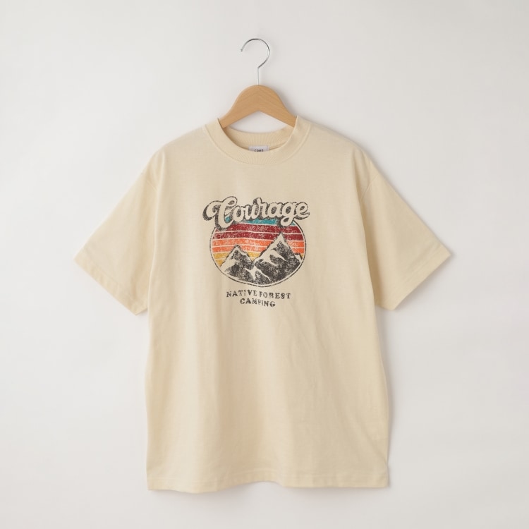 オフプライスストア(ウィメン)(OFF PRICE STORE(Women))のcoen（コーエン） マウンテンイラストTシャツ Ｔシャツ