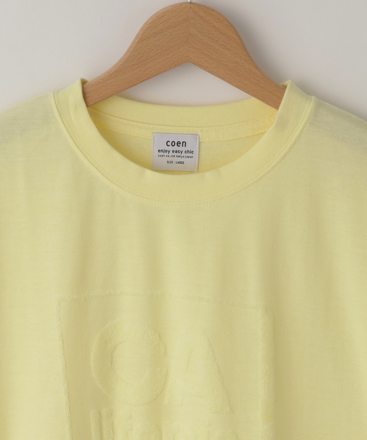 オフプライスストア(ウィメン)(OFF PRICE STORE(Women))のcoen（コーエン） パイルジャカードロゴTシャツ3