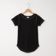 オフプライスストア(ウィメン)(OFF PRICE STORE(Women))のcoen(コーエン)　ステッチリブミニTシャツ　【洗える/SALE】 ブラック(019)