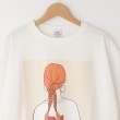 オフプライスストア(ウィメン)(OFF PRICE STORE(Women))のcoen(コーエン)　yoko hoshi×coenコラボイラストTシャツ　【洗える/SALE】3