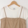 オフプライスストア(ウィメン)(OFF PRICE STORE(Women))のcoen(コーエン)　【2セットアイテム】Tシャツ×キャミサロペット　【洗える/SALE】3
