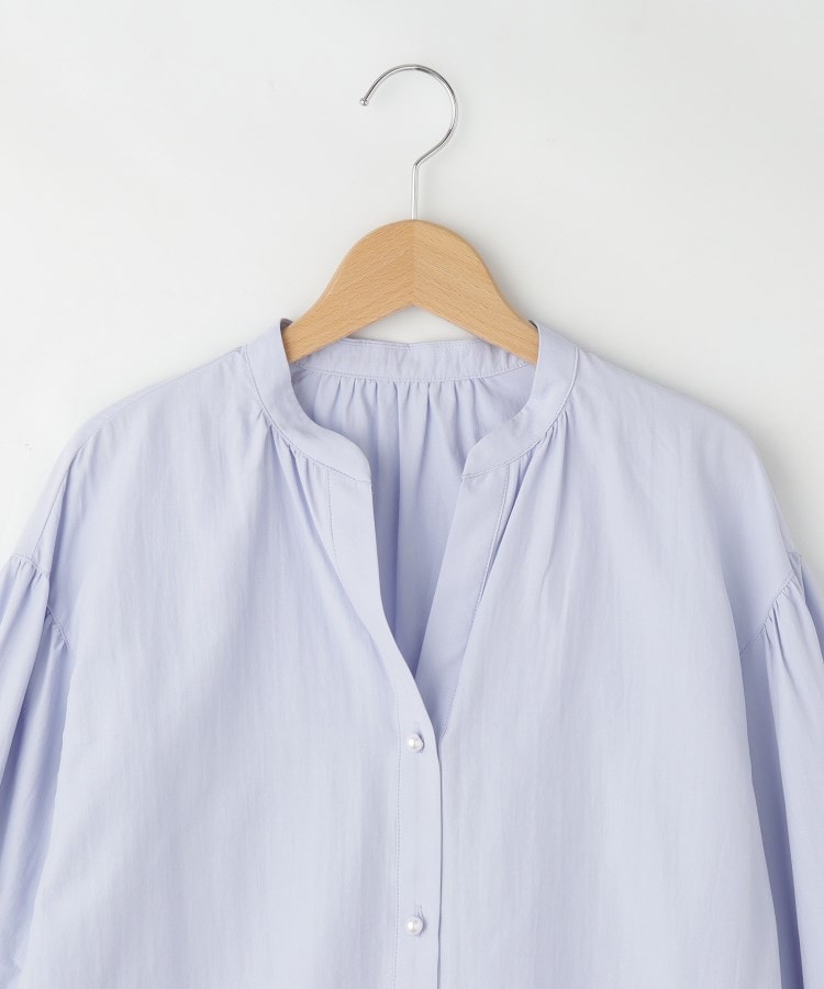 オフプライスストア(ウィメン)(OFF PRICE STORE(Women))のqout スタンドカラーパール調ボタンシャツ3
