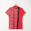 オフプライスストア(ウィメン)(OFF PRICE STORE(Women))のHeal Creek（ヒールクリーク） 幾何学柄ハイネックTシャツ レッド(063)