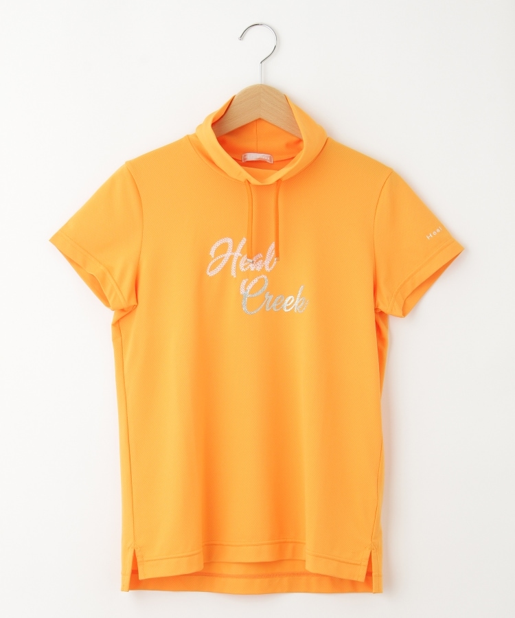 オフプライスストア(ウィメン)(OFF PRICE STORE(Women))のHeal Creek（ヒールクリーク） ししゅう＆ラメロゴプルオーバー オレンジ(035)