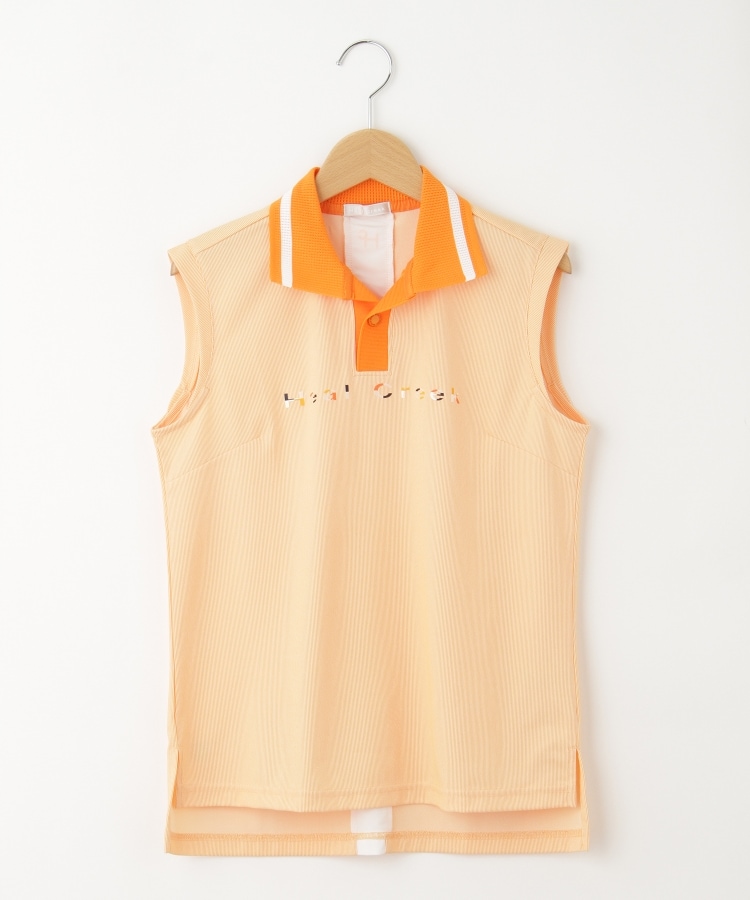 オフプライスストア(ウィメン)(OFF PRICE STORE(Women))のHeal Creek（ヒールクリーク） 袖なしポロシャツ オレンジ(035)