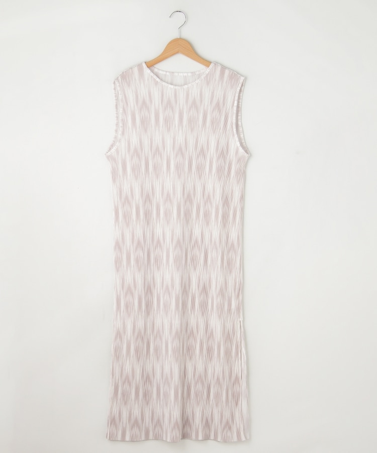 オフプライスストア(ウィメン)(OFF PRICE STORE(Women))のCHILLE（チル） サイドスリットプリーツワンピース グレー(012)