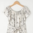 オフプライスストア(ウィメン)(OFF PRICE STORE(Women))のCHILLE（チル） リボン付きペイズリー柄ブラウス3