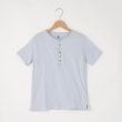 オフプライスストア(ウィメン)(OFF PRICE STORE(Women))のDANA（ダナ） ヘンリーネック半袖シャツ ブルー(091)