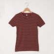 オフプライスストア(ウィメン)(OFF PRICE STORE(Women))のDANA（ダナ） ボーダー切りっぱなし半袖シャツ レッド(063)