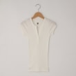 オフプライスストア(ウィメン)(OFF PRICE STORE(Women))のDANA（ダナ） ヘンリーネックリブカットソー アイボリー(004)