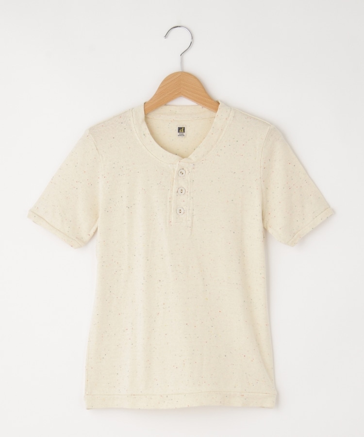 オフプライスストア(ウィメン)(OFF PRICE STORE(Women))のDANA（ダナ） ヘンリーネック半袖カットソー ベージュ(052)