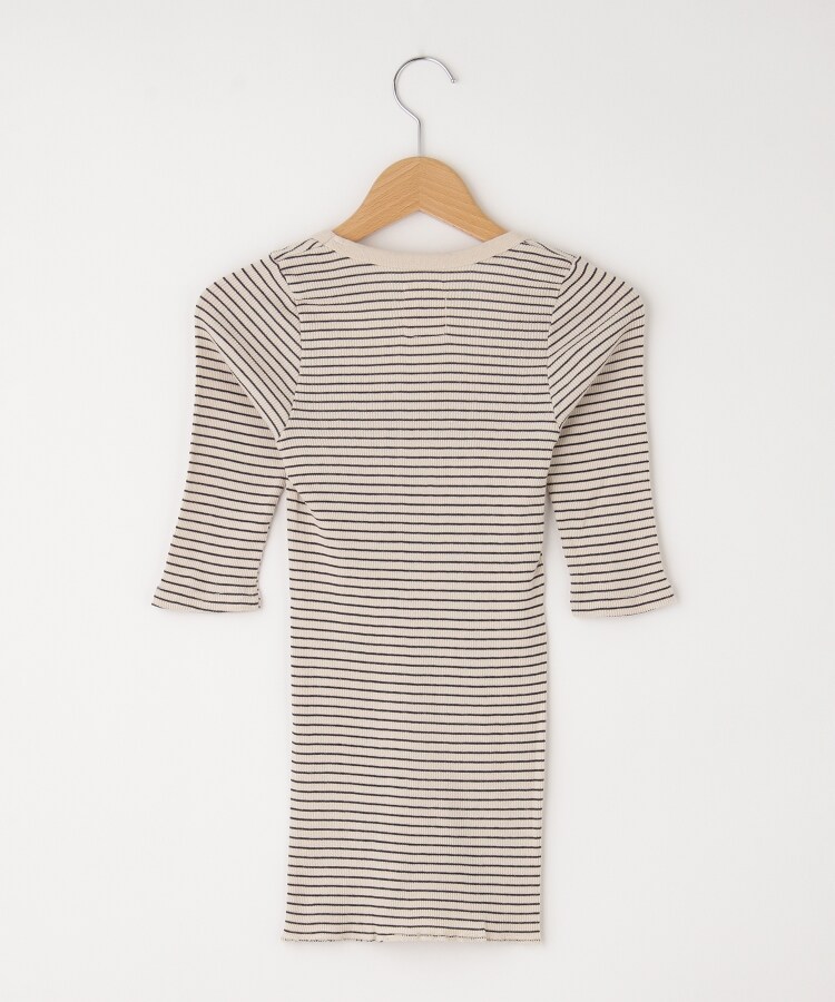 オフプライスストア(ウィメン)(OFF PRICE STORE(Women))のDANA（ダナ） 丸首ボーダーリブ5分袖カットソー2