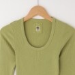 オフプライスストア(ウィメン)(OFF PRICE STORE(Women))のDANA（ダナ） Uネックリブ長袖カットソー【SALE/きれいめカジュアル/きれいめ/デイリー/トレンド】3