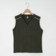 オフプライスストア(ウィメン)(OFF PRICE STORE(Women))のDANA（ダナ） コットンVネックノースリーブ カーキ(927)
