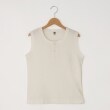 オフプライスストア(ウィメン)(OFF PRICE STORE(Women))のDANA（ダナ） コットンヘンリーネックノースリーブ ホワイト(001)