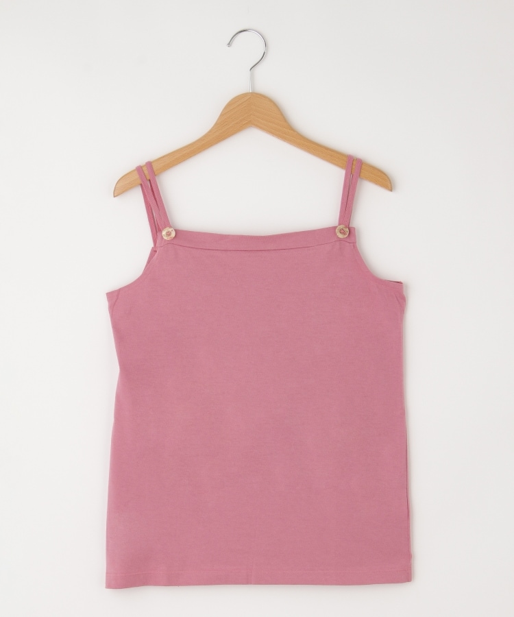 オフプライスストア(ウィメン)(OFF PRICE STORE(Women))のDANA（ダナ） デザインボタンダブルストラップキャミソール ピンク(072)