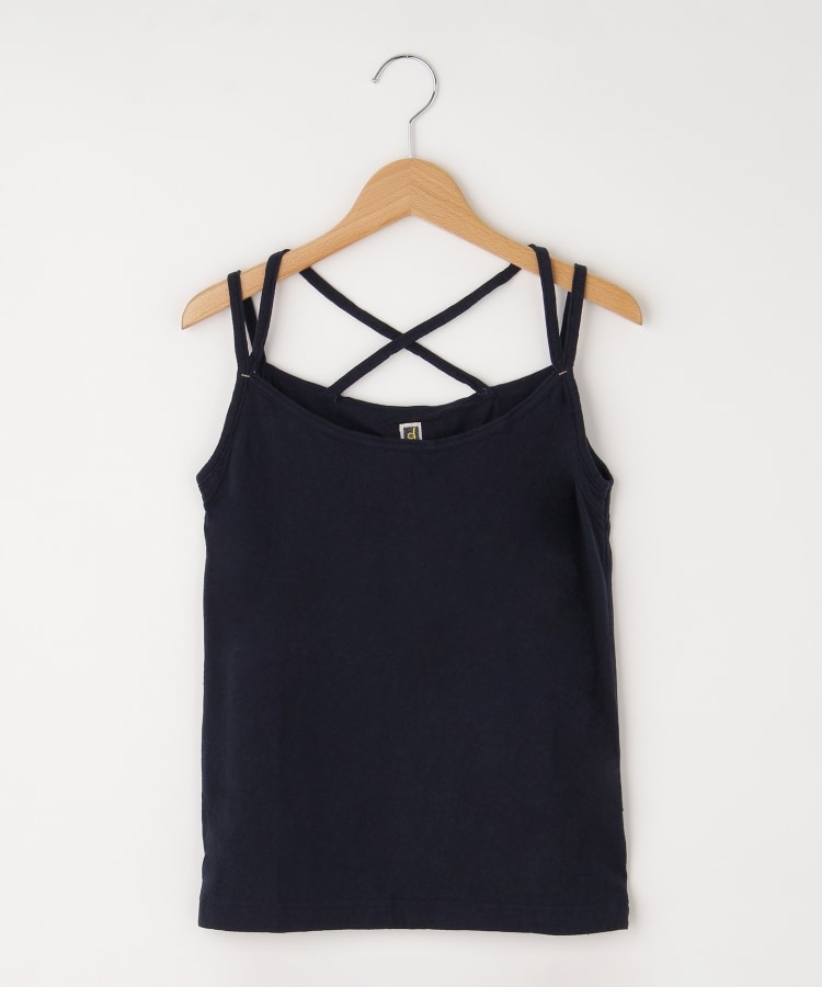オフプライスストア(ウィメン)(OFF PRICE STORE(Women))のDANA（ダナ） ダブルクロスストラップキャミソール ネイビー(095)