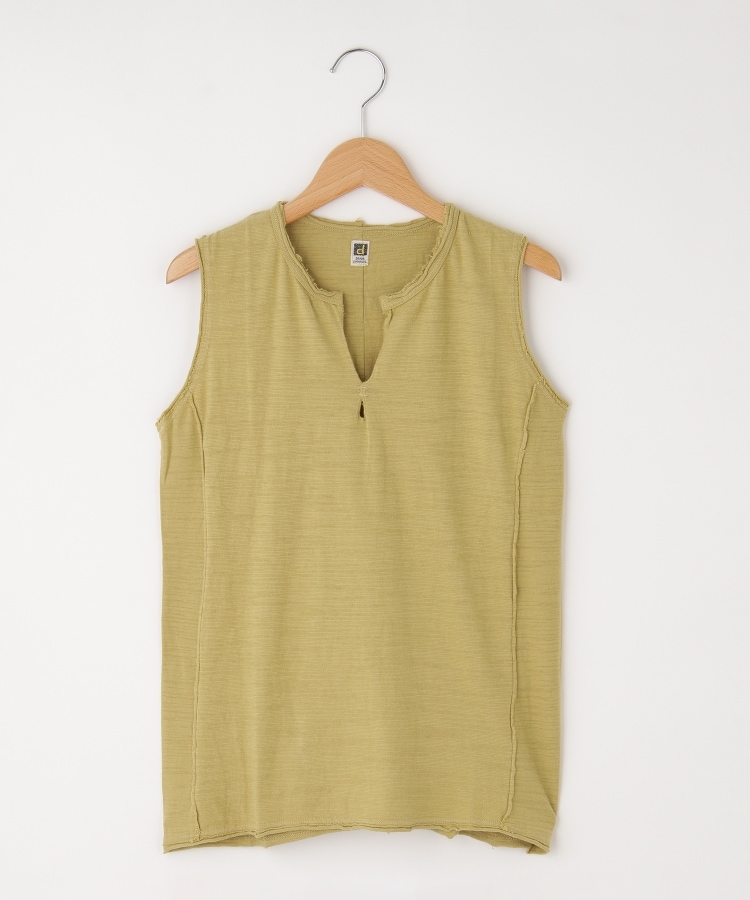 オフプライスストア(ウィメン)(OFF PRICE STORE(Women))のDANA（ダナ） 切りっぱなしタンクトップ カーキ(021)