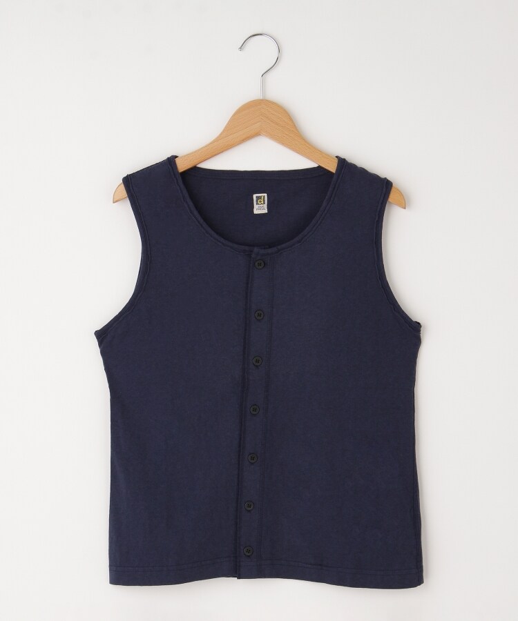 オフプライスストア(ウィメン)(OFF PRICE STORE(Women))のDANA（ダナ） コットン前ボタンタンクトップ ネイビー(093)