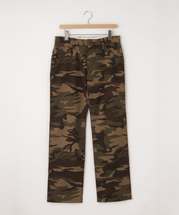 オフプライスストア(ウィメン)(OFF PRICE STORE(Women))のDANA（ダナ） 迷彩柄ストレートパンツ ベージュ(052)
