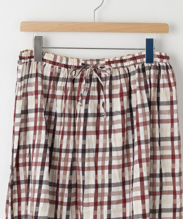 オフプライスストア(ウィメン)(OFF PRICE STORE(Women))のDANA（ダナ） チェックペチコート付きシワ加工スカート3