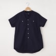 オフプライスストア(ウィメン)(OFF PRICE STORE(Women))のDANA（ダナ） 麻混胸ポケット付き半袖シャツ ネイビー(093)