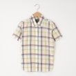 オフプライスストア(ウィメン)(OFF PRICE STORE(Women))のDANA（ダナ） チェックボタンダウン半袖シャツ マスタード(033)