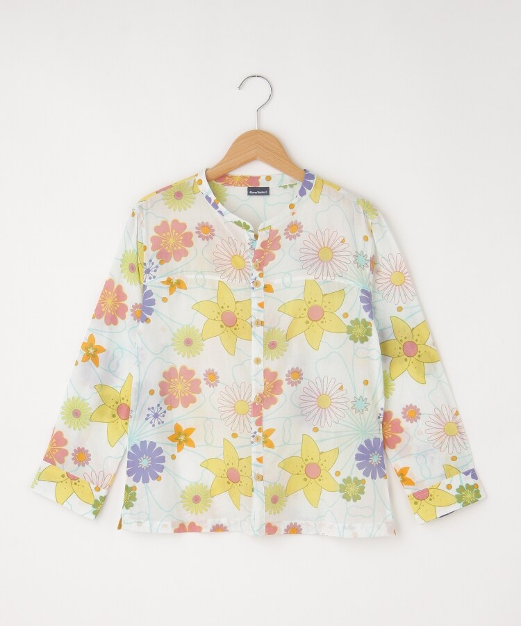 オフプライスストア(ウィメン)(OFF PRICE STORE(Women))のDANA（ダナ） バンドカラー花柄長袖ブラウス1
