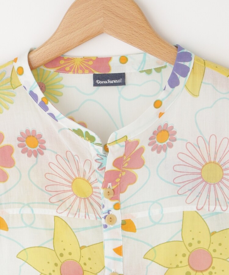 オフプライスストア(ウィメン)(OFF PRICE STORE(Women))のDANA（ダナ） バンドカラー花柄長袖ブラウス3