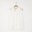 オフプライスストア(ウィメン)(OFF PRICE STORE(Women))のDANA（ダナ） 開襟ノースリーブシャツ アイボリー(004)