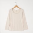 オフプライスストア(ウィメン)(OFF PRICE STORE(Women))のFaneuil（ファヌル） 丸首カットソー ベージュ(012)