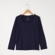 オフプライスストア(ウィメン)(OFF PRICE STORE(Women))のFaneuil（ファヌル） 丸首カットソー ネイビー(093)