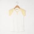 オフプライスストア(ウィメン)(OFF PRICE STORE(Women))のFaneuil（ファヌル） 配色ラグランフレンチ袖カットソー イエロー(032)