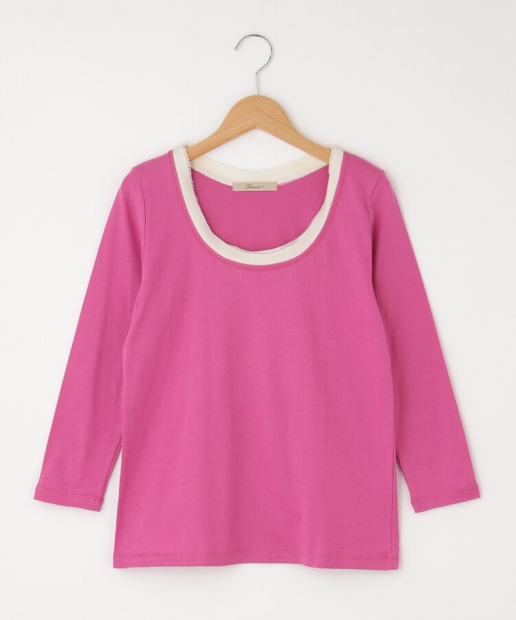 オフプライスストア(ウィメン)(OFF PRICE STORE(Women))のFaneuil（ファヌル） 配色ダブルテープ長袖カットソー1