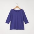 オフプライスストア(ウィメン)(OFF PRICE STORE(Women))のFaneuil（ファヌル） クルーネック7分袖カットソー ブルー(093)