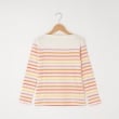 オフプライスストア(ウィメン)(OFF PRICE STORE(Women))のFaneuil（ファヌル） ボーダー8分袖カットソー オレンジ(072)